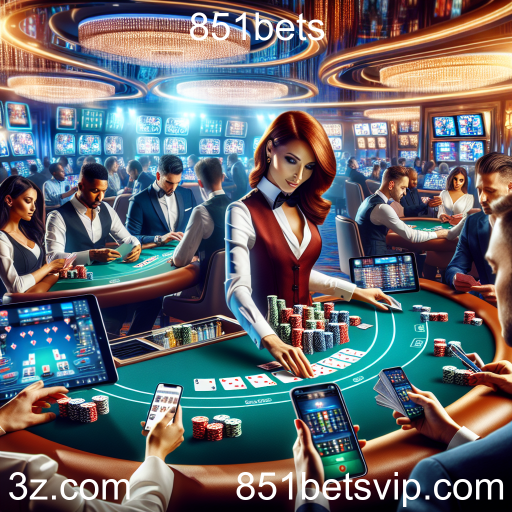 A Ascensão do Cassino Ao Vivo: Experiências Autênticas no 851bets
